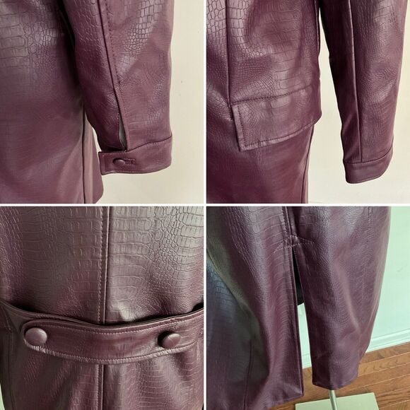 Joker Suicide Squad Purple Jacket Trench Coat Men Cosplay Hot Topic Jared Leto L - Picture 6 of 10